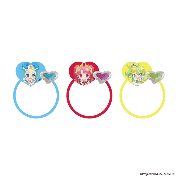 プリンセッション・オーケストラ アクリルヘアゴム