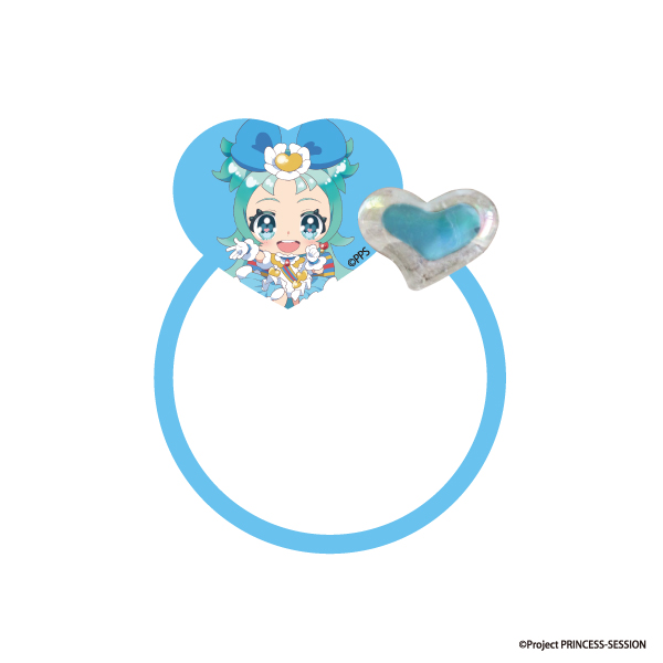 プリンセッション・オーケストラ アクリルヘアゴム リップル