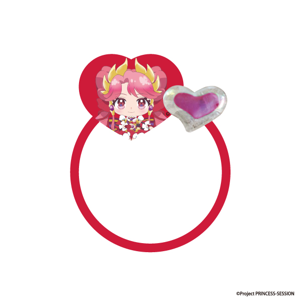 プリンセッション・オーケストラ アクリルヘアゴム ジール