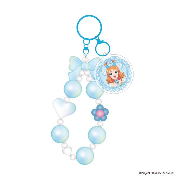 プリンセッション・オーケストラ ビーズストラップ アクリルキーホルダー リップル