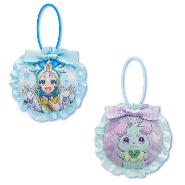 ゴムひも付きロゼット風チャーム リップル/ナビーユ