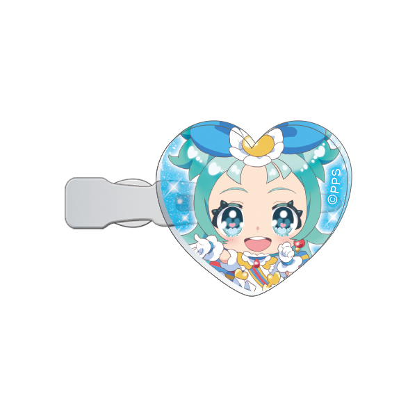 アクリルヘアクリップセット　リップル