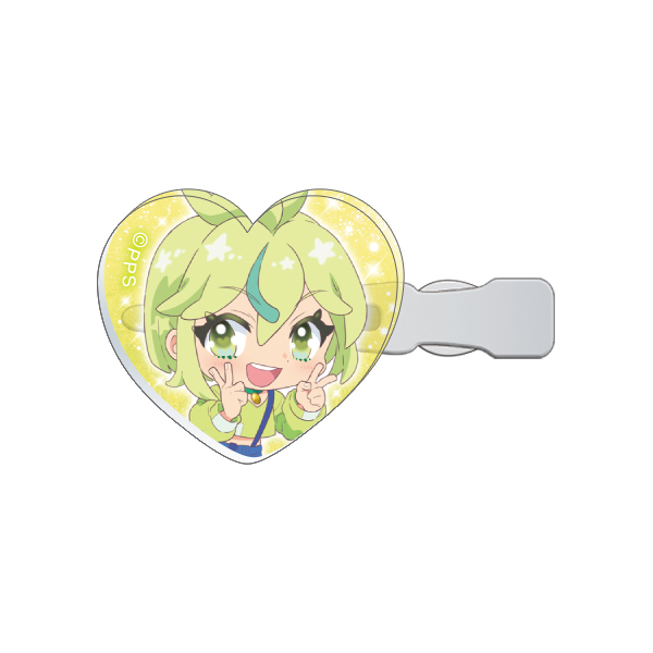 アクリルヘアクリップセット　一条ながせ