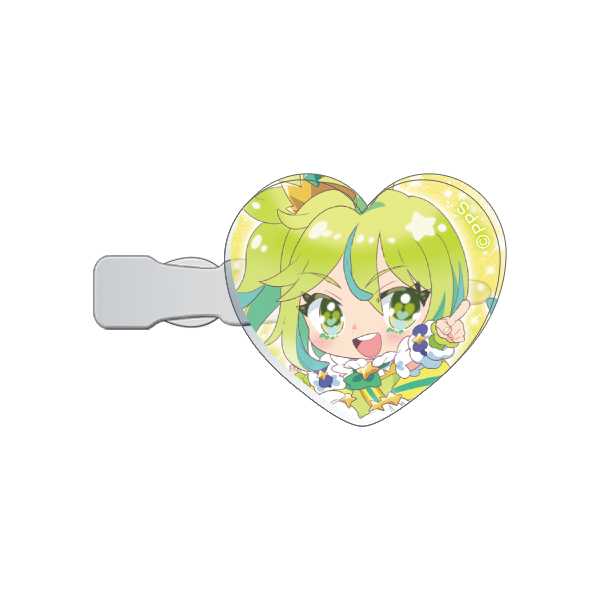 アクリルヘアクリップセット　ミーティア