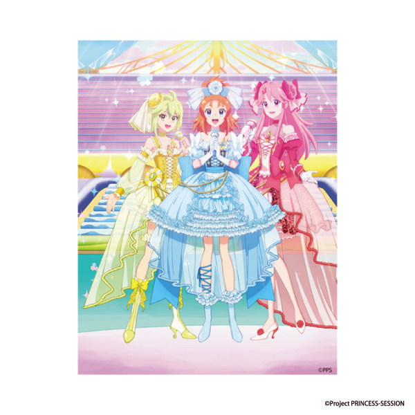 プリンセッション・オーケストラ キャンバスアート 描きおろし”アイドル”イラスト