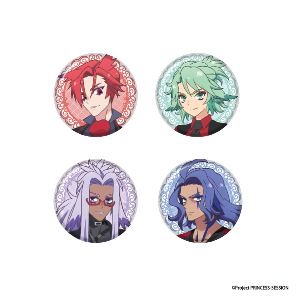 プリンセッション・オーケストラ ランダム缶バッジコレクションB