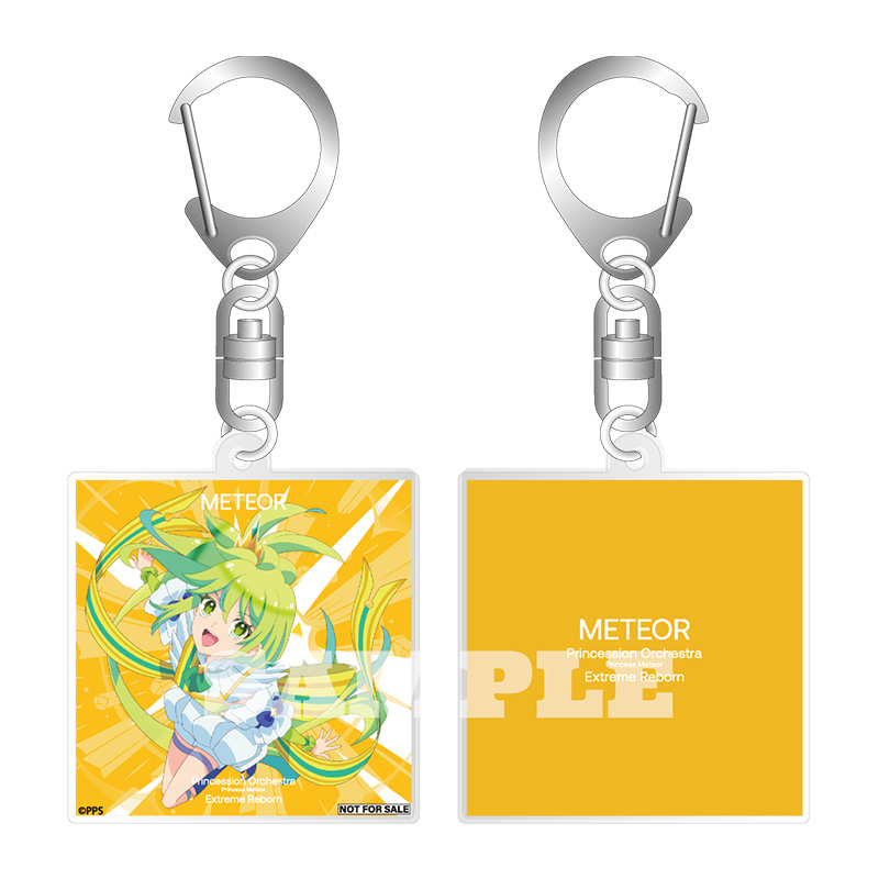 アクリルチャームミニキーホルダー